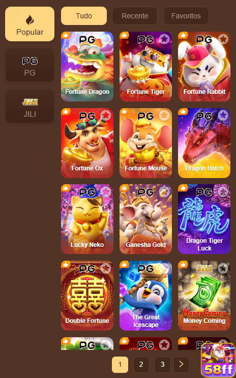 Jogos Certificados 58ff.com